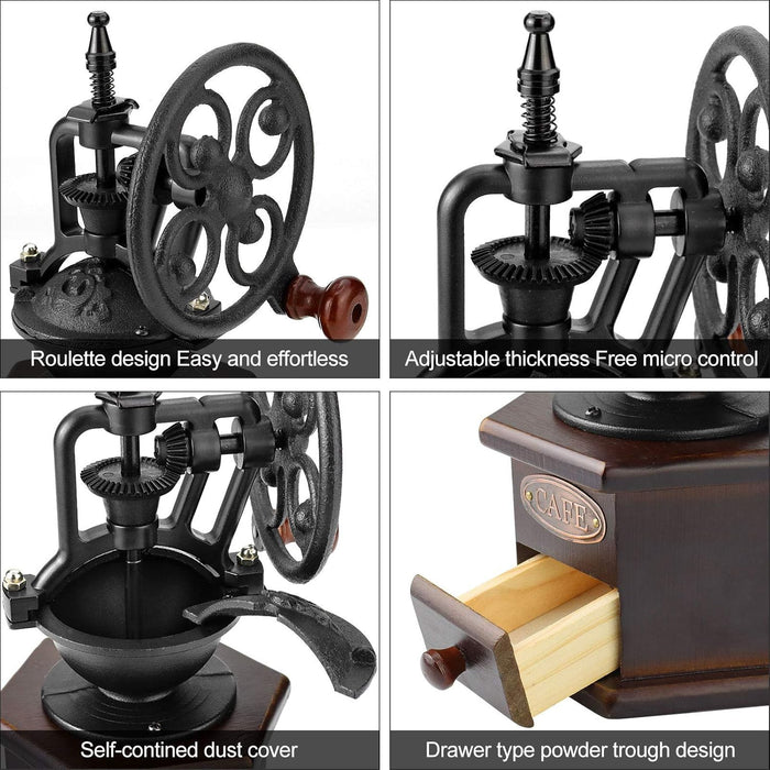 Manualuxe Antique Coffee Grinder